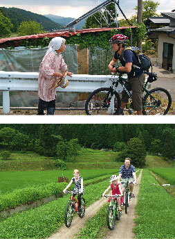 飛騨里山サイクリングの写真