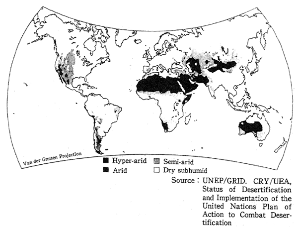 Fig. 1-2-15 World Drylands