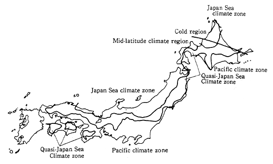 Fig. 4-5-1 Examples of Climate Classification