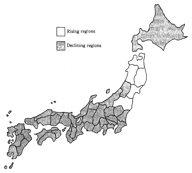 Fig. 3-3-7 Effects of Climate Change on Rice Harvest with Current Varieties and Cultivation Periods by Prefecture