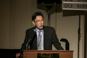 発表するキヤノン古田氏