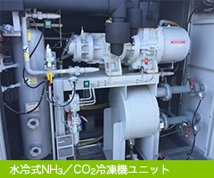 イメージ：水冷式NH3／CO2冷凍機ユニット/スターゼン東京物流センター株式会社機器