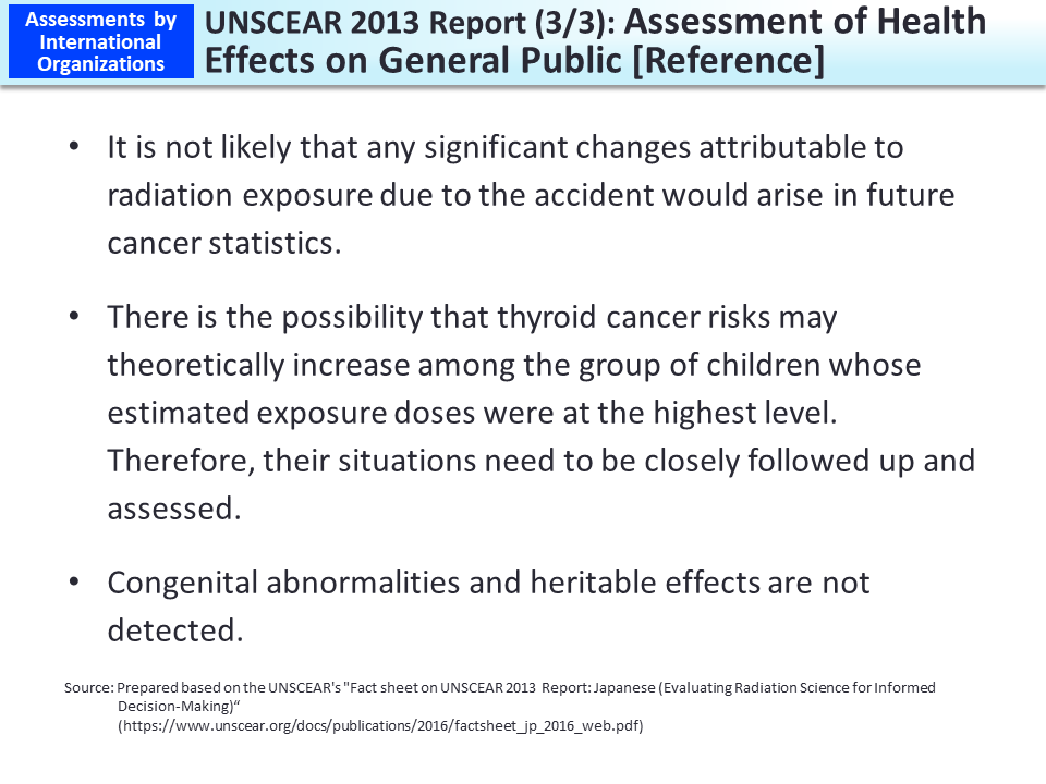 UNSCEAR 2013 Report (3/3): Assessment of Health Effects on General Public [Reference]_Figure