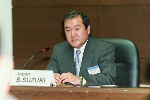 JAPAN/Minister,Ministry of the Environment Mr. Shunichi SUZUKI
