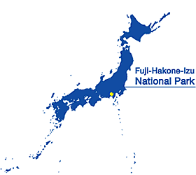 MAP: Fuji-Hakone-Izu National Park