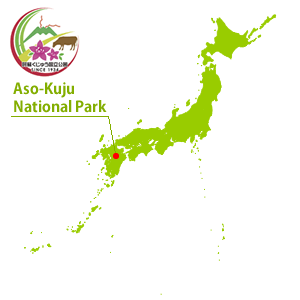 MAP: Aso-Kuju National Park