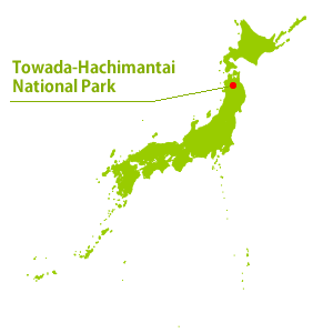 MAP: Towada-Hachimantai National Park