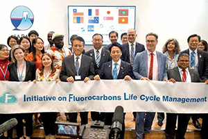 Photo: Launching event for the Initiative on Life Cycle Management of Fluorocarbons