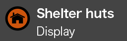 Display Shelter huts
