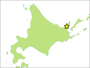 遠音別岳原生自然環境保全地域位置図