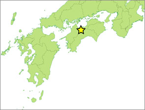 笹ヶ峰自然環境保全地域位置図