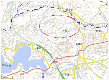 小松・城北地区 位置図
