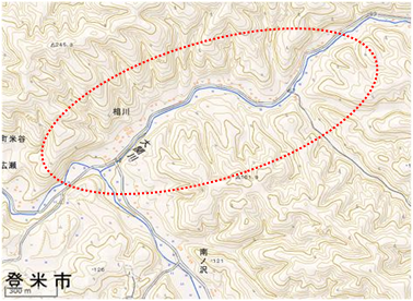 相川 位置図