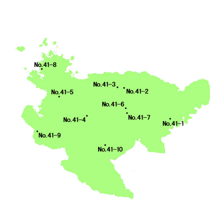 佐賀県 選定地分布図