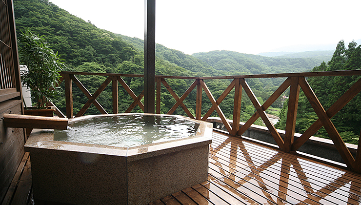 小滝温泉 貸切露天風呂「山の湯」