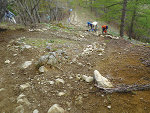 photo of The Repair Work of Mountain Trails