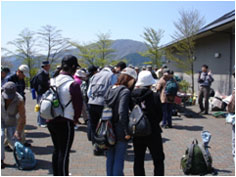 自然とふれあうみどりの月間の集い観察会　写真1