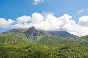 photo of Mt. Sakurajima