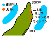 �D�ނ�Ɠn�D�̏ꏊ�n�}