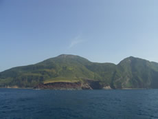 写真：口永良部島（屋久島地域）