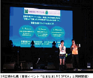 コラム写真：3R広場in札幌（音楽イベント「なまなまLIVE SPICA」と同時開催）