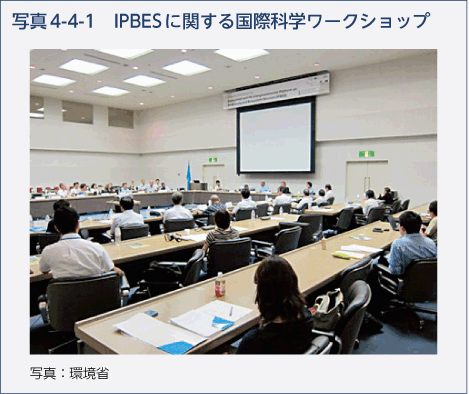 写真4-4-1　IPBESに関する国際科学ワークショップ