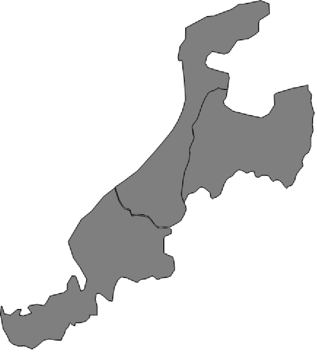 北陸地方地図