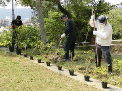 令和元年度大臣賞企画地の様子です。