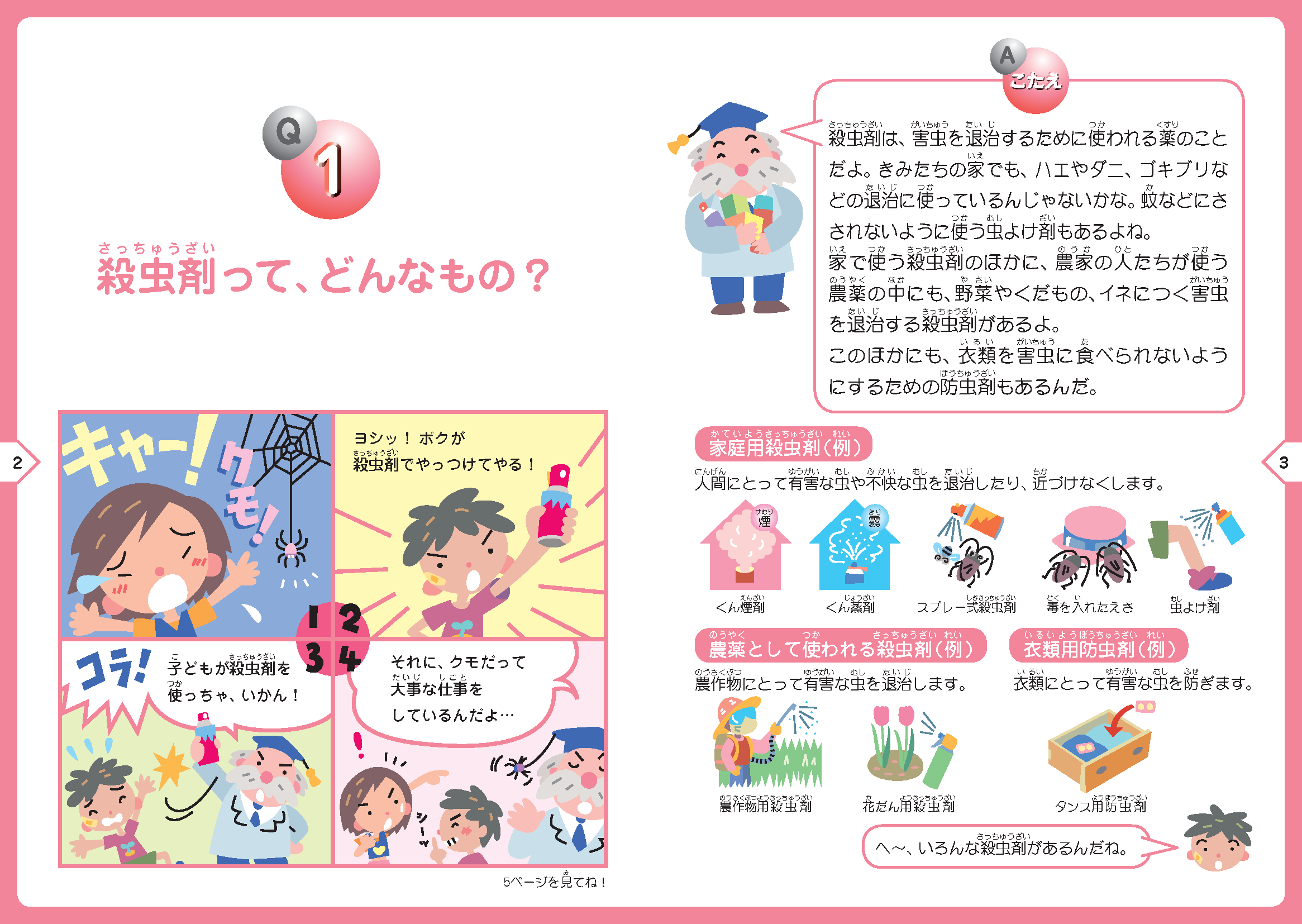 Ｑ１.殺虫剤って、どんなもの？