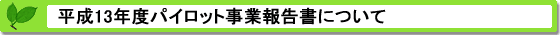 平成13年度PRTRパイロット事業報告書