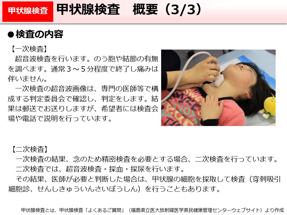 甲状腺検査　概要（3/3）