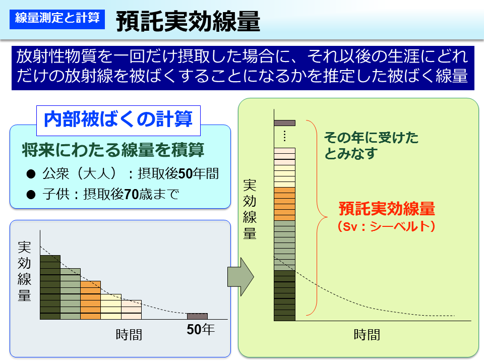 預託実効線量