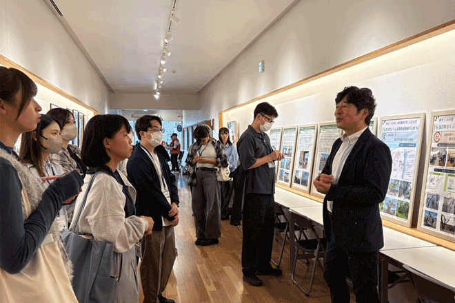 「道の駅なみえ」（弘前大学ふれあい文化祭in浪江町イベント会場）
