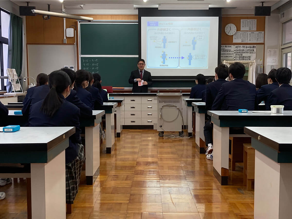 中学生を対象としたセミナー