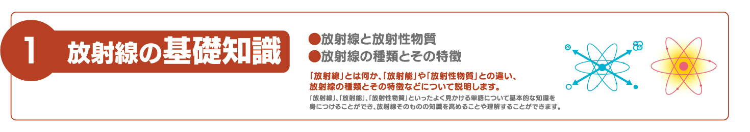 1放射線の基礎知識