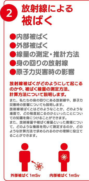 2放射線による被ばく