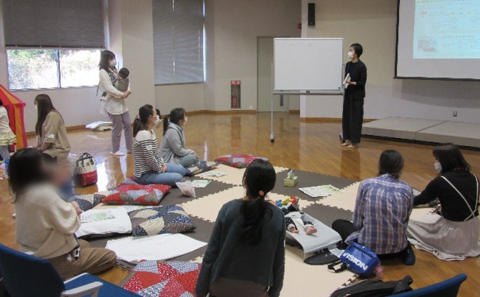 派遣された専門家による講話の様子