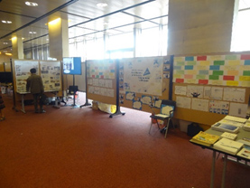 Photo 7: Exhibition booth set up by the Japan