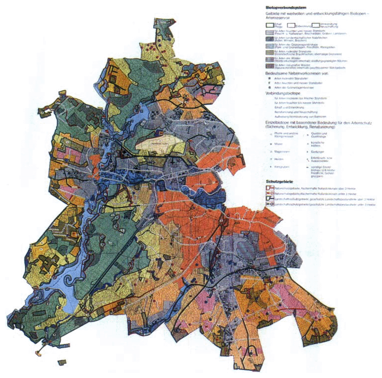 Conservasion of the biotope in West Berlin