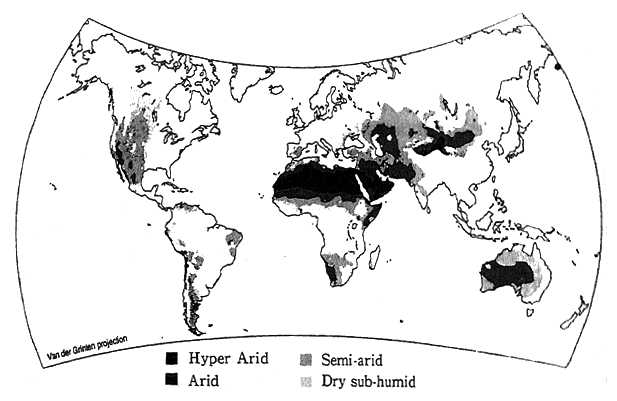 Fig. 1-2-8 World Drylands
