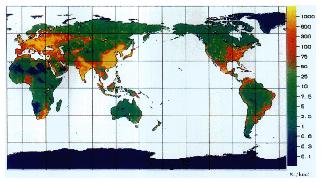 Distribution of CO<SUB>2</SUB> Emissions (2100)