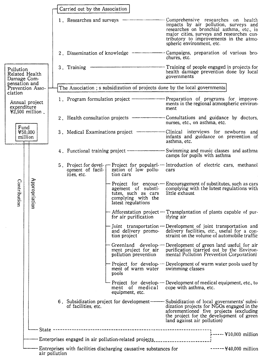 Fig. 9-1-1 Outline of Health Damage Prevention Projects