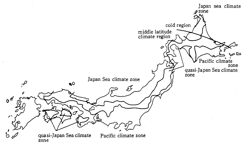 Fig. 5-5-1 Examples of Climate Cassification