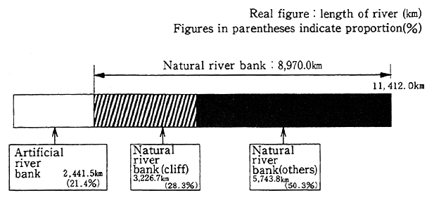 Fig. 5-5-9 Status of Riverbanks Nationwide