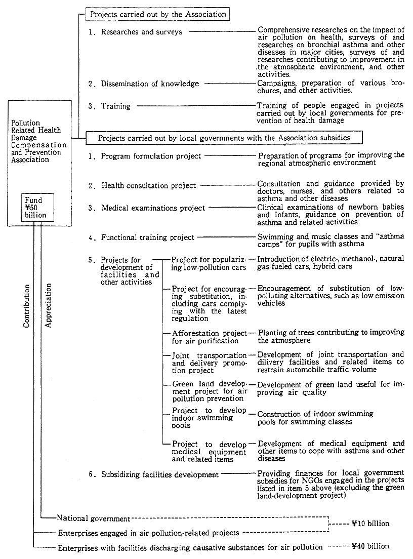 Fig. 10-1-1 Outline of Health Damage Prevention Projects