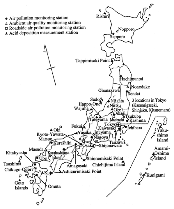 Fig. 5-1-22 NationaI Air Monitoring Network