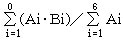 図：乾燥ごみの灰分(％)を求める計算式