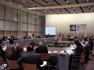 写真：南極条約協議国会議の様子