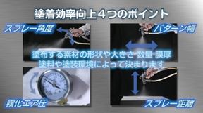 塗着効率の向上にあたって気を付ける4つのポイントの紹介