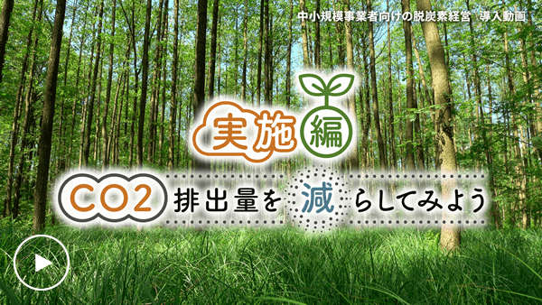 実施編 CO2排出量を減らしてみよう